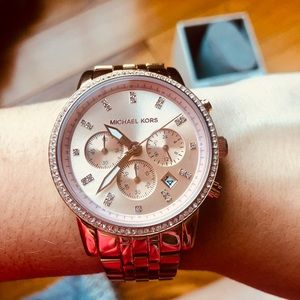 Ritz Rose Gold Michael Kohrs Watch